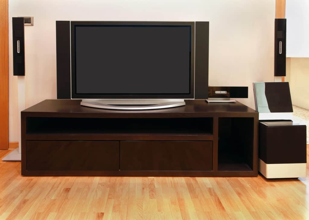 television on stand