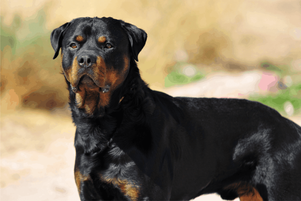 Rottweiler standing