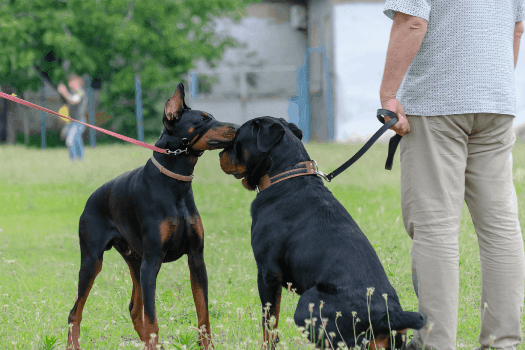 Rottweilers and Dobermans: What's the Relation? – The German Shepherder