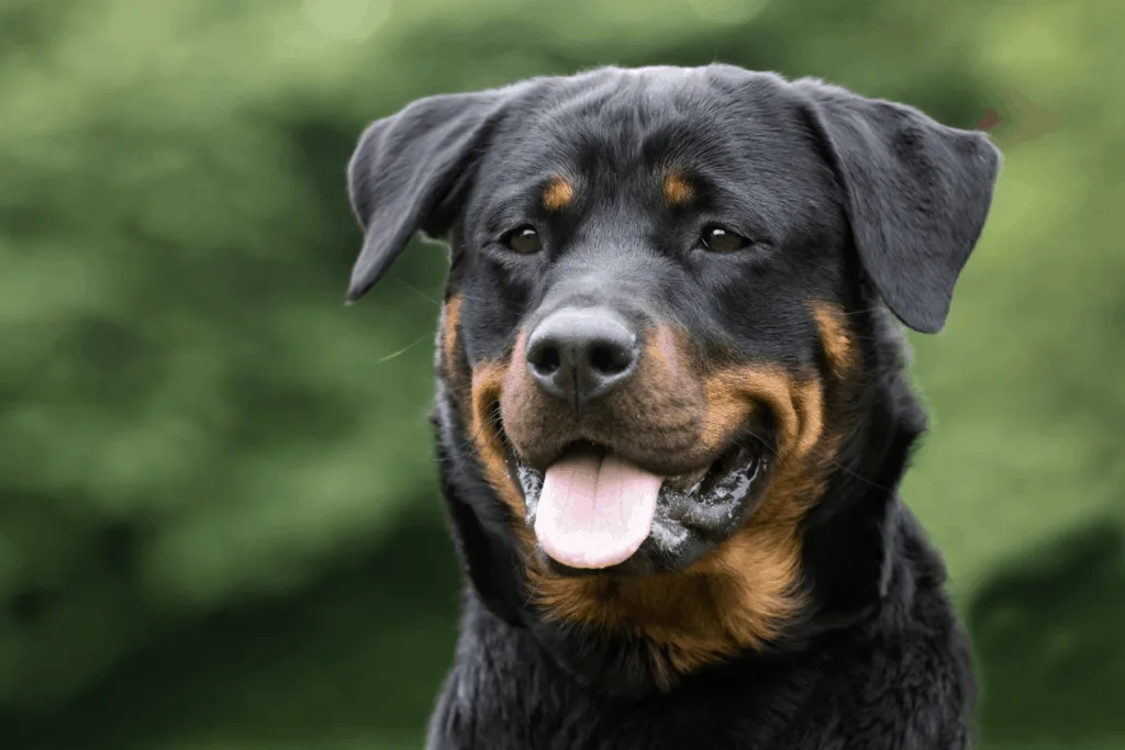 Rottweiler face