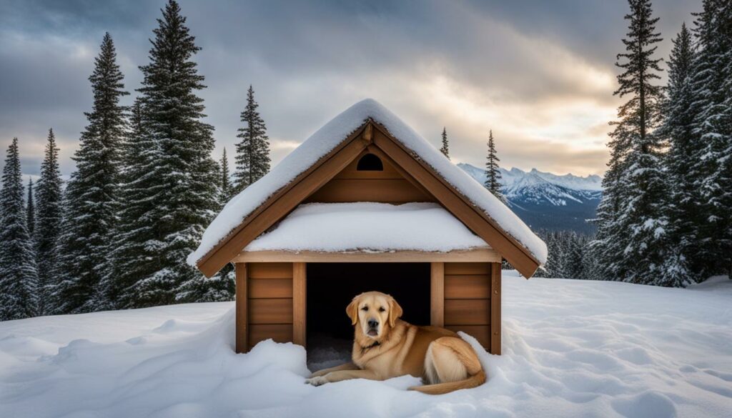 shelter for labradors in cold weather